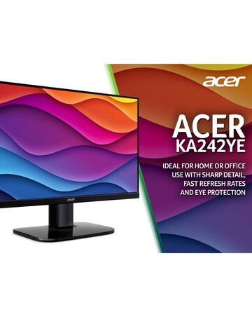 Acer KA2 23.8in FHD ZeroFrame 100Hz 4ms Monitor with FreeSync