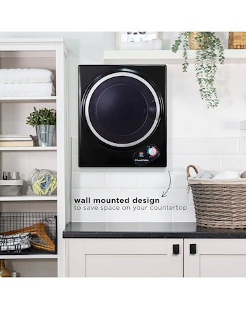 Russell Hobbs RH3VTD800B 2.5kg Compact Vented Tumble Dryer - Black