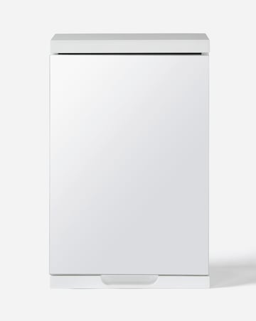 Hopton High Gloss Single Mirror Cabinet