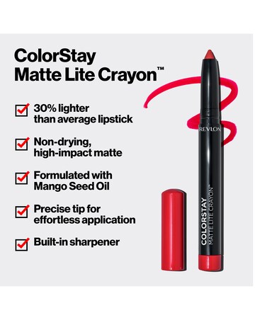 Revlon ColorStay Matte Lite Crayon Lift Off
