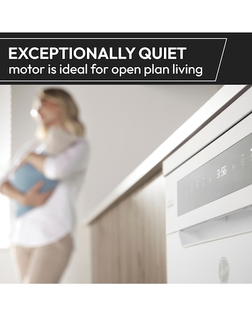 Hoover H-Dish 700 HF 4A4S3PSA-80 14 Place, Full Size WiFi Dishwasher - Graphite