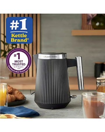 Russell Hobbs Bronte Kettle & 4 Slice Toaster Black
