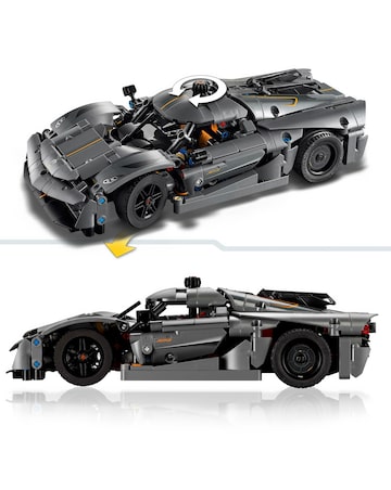LEGO Technic Koenigsegg Jesko Absolut Grey Hypercar 42173