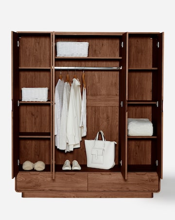 Oslo 4 Door Wardrobe