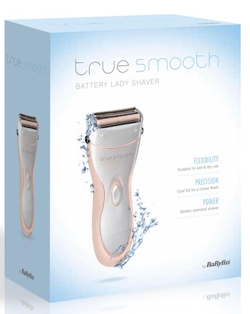 True Smooth 8771BU Battery Lady Shaver