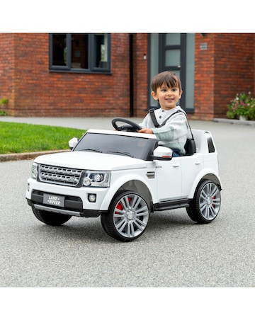 Xootz Land Rover Discovery Electric Ride-On Car - White