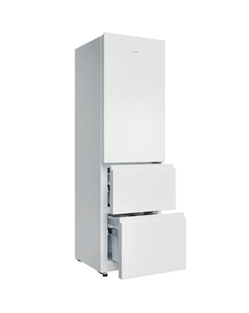 Haier Series 3 HTR3518ENMWK 185cm 60/40 Fridge Freezer White + Install