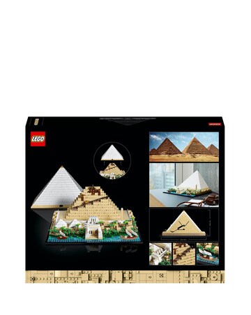 LEGO Architecture Great Pyramid of Giza Set for Adults 21058