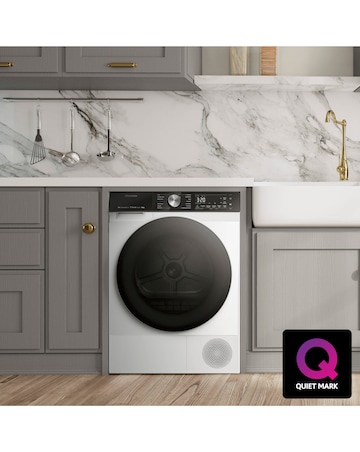 Hisense 5S Series DH5S102BW 10Kg Heat Pump Tumble Dryer - White