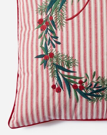 Christmas Wreath Cushion