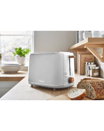 Tower Scandi Grey Kettle and 2 Slice Toaster Bundle