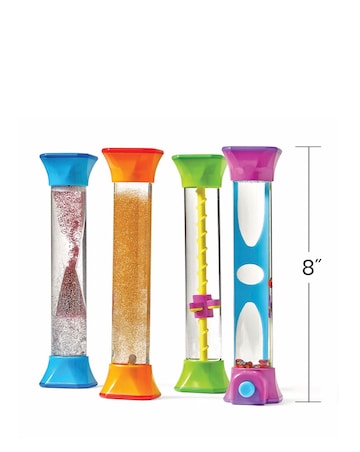 Learning Resources Sensory Fidget Tubes (Set of 4)