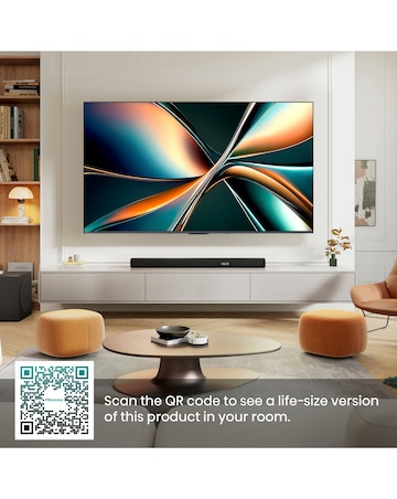 Hisense 50U7QTUK 50in Mini-LED 4K Ultra HD HDR Smart TV