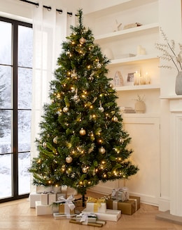 Malmo Pre-Lit Pine Christmas Tree