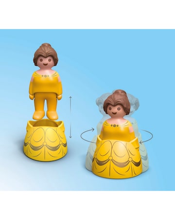PLAYMOBIL 71458 Junior & Disney: Belle's Play Tower with Sound
