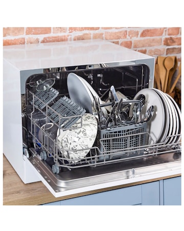 Russell Hobbs RHTTDW6W Table Top Dishwasher - White