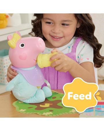 Peppa Pig Interactive Oinks & Snuggles Baby Evie Doll