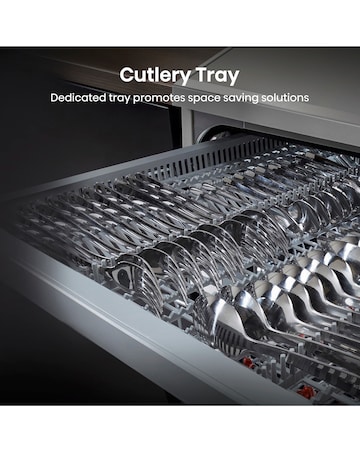 Hisense HV523E15UK Fully Integrated Slimline Dishwasher 10 Place Settings White