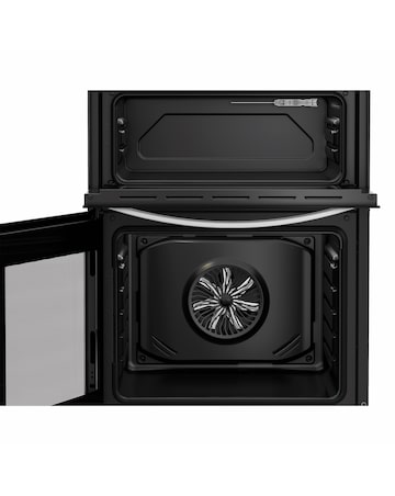 Indesit ITE6VMW 60cm Electric Twin Cooker with Ceramic Hob - White Installation