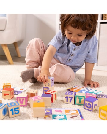Melissa & Doug x Ms. Rachel Wooden Learning Blocks