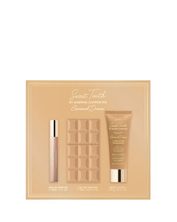 Sabrina Carprneter Caramel Dream Addiction 3 Piece fragrance Set