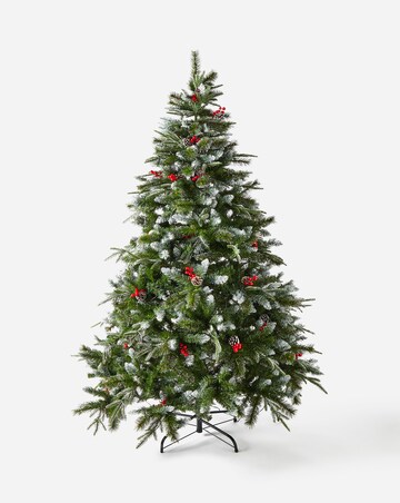 Salzburg Pre-Lit Christmas Tree With Berry & Cone