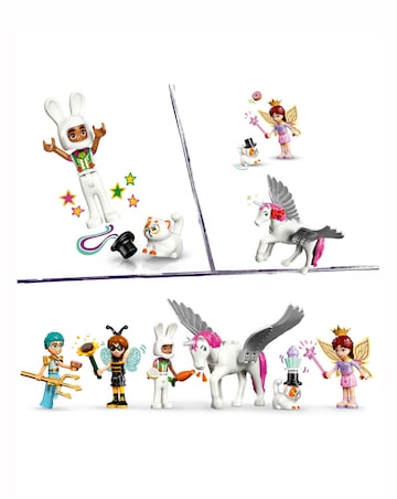 LEGO Friends Costume Party with Unicorn & Fairy Building Kit, Creative Toy 42661