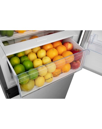 Hisense RB435N4WWE 60x200cm Total No Frost Combi Fridge Freezer - White