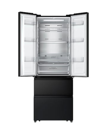 Hisense PureFlat RF632N4AFE2 Total No Frost American Fridge Freezer Black