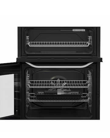 Hotpoint HTE6VDCW 60cm Electric Twin Cooker with Multiflow - White Installation