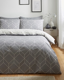 Oberon Grey Duvet Set