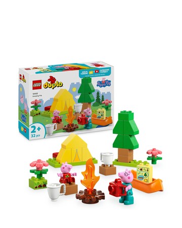 LEGO DUPLO Peppa Pig Camping Trip Toddler Learning Toy 10452