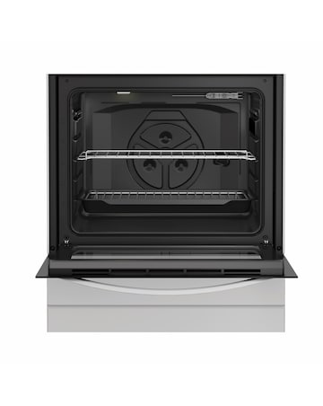 Indesit I6V3KMW/UK 60cm Electric Single Oven with Ceramic Hob - White