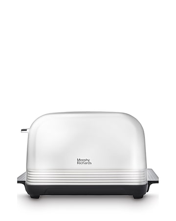 Morphy Richards 240333 Venture Retro Stainless Steel 4 Slice Toaster
