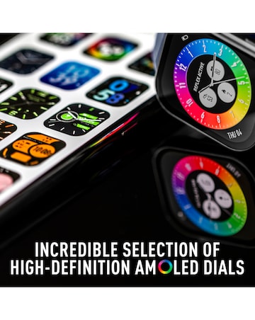 Reflex Active Series 29 AMOLED Calling Smart Watch - Blue