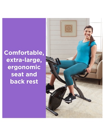 Slim Cycle 2-in-1 Exercise Bike by New Image