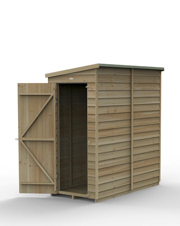 4LIFE Pent Shed 6x3 - Single Door - No Windows (Home Delivery)