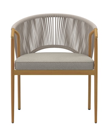 Charles Bentley Rope Weave 4 Seater Dining Set