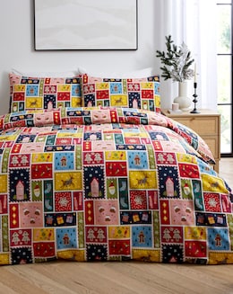 Festive Patchwork Duvet Cover Set