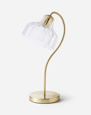 Sienna Scalloped Glass Table Lamp