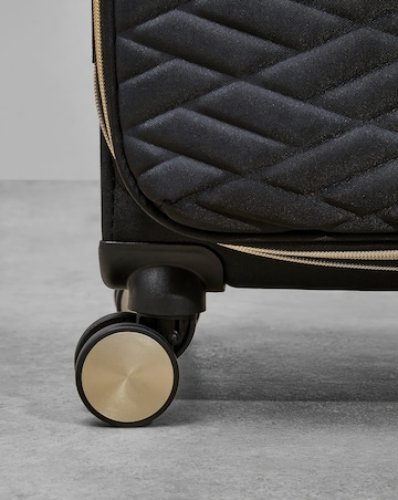 Rock Sloane Large Suitcase - Black