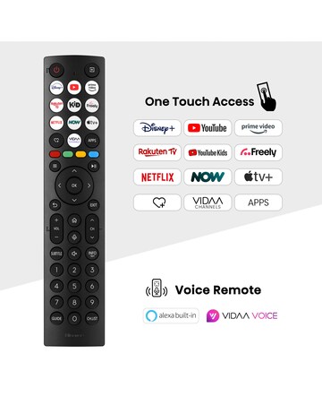 Hisense 65in 65E7NQTUK Smart 4K UHD HDR QLED TV with Amazon Alexa