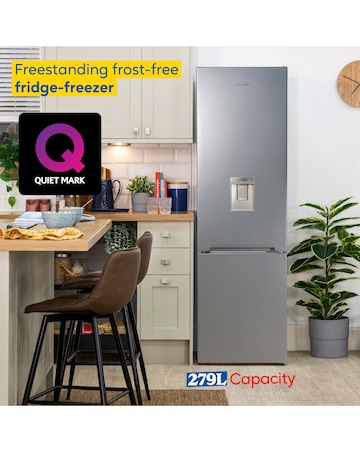 Russell Hobbs RH180FFFF551E1SWD Frost Free Fridge Freezer with Water Dispenser
