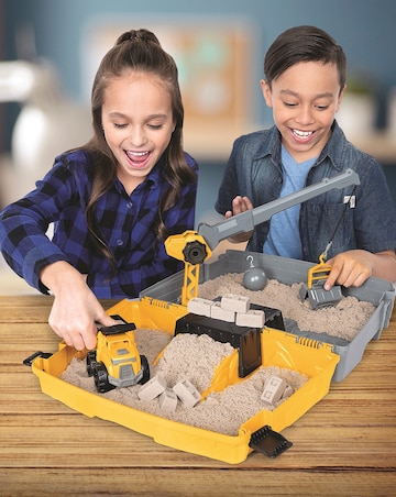 Kinetic Sand Construction Sandbox