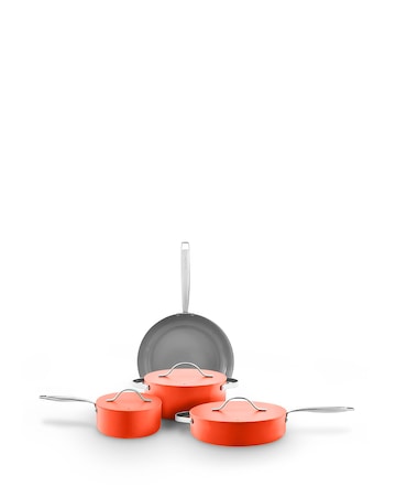 Sur La Table 4 Piece Pan Set Orange