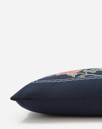 Astrid Vintage Floral Embroidered Cushion