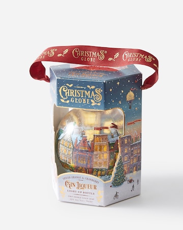 Light Up Snowglobe Orange & Cranberry Gin Liqueur 70cl