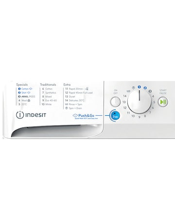 Indesit BWE 91496X WV UK 9kg, 1400rpm Washing Machine - White + Install