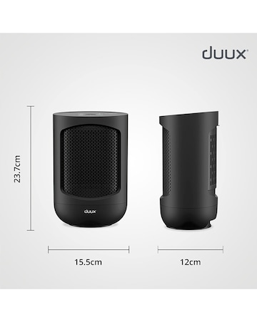 Duux Zone Heater Black
