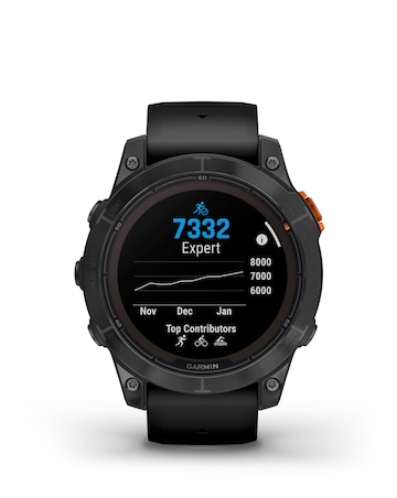 Garmin Fenix 7 Pro Solar Edition 47mm Smart Watch - Slate Grey with Black Band